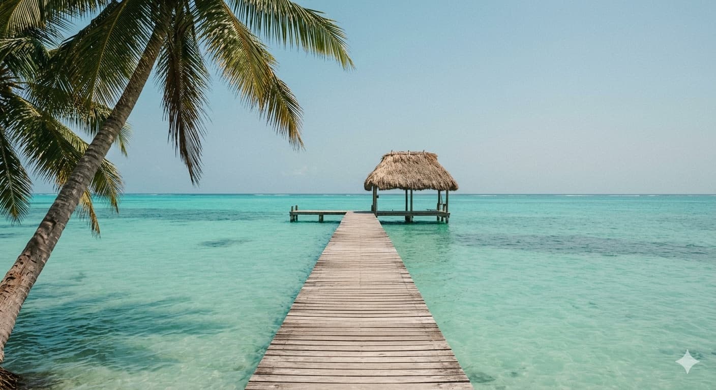 Belize Caribbean coastline