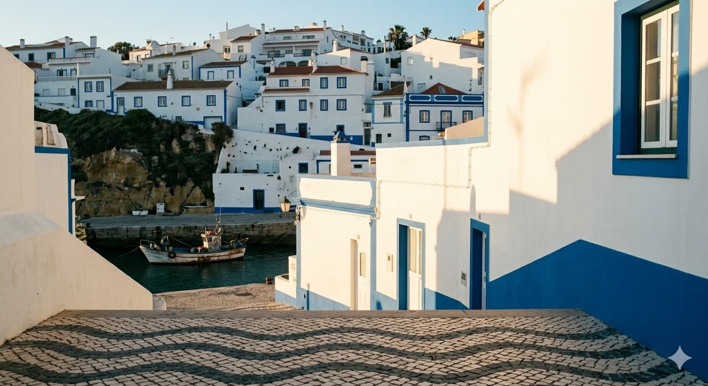 Portuguese coastal town, Algarve
